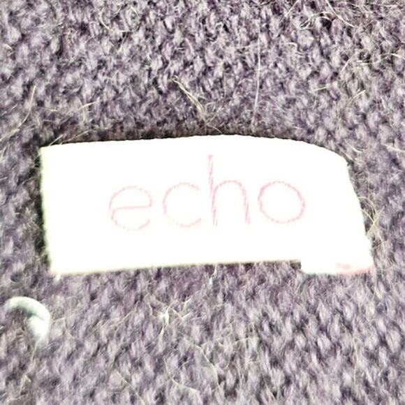 Echo Soft Plush Faux Fur Beanie Hat Tan Purple Unisex Skate Cabincore One Size - Picture 5 of 6